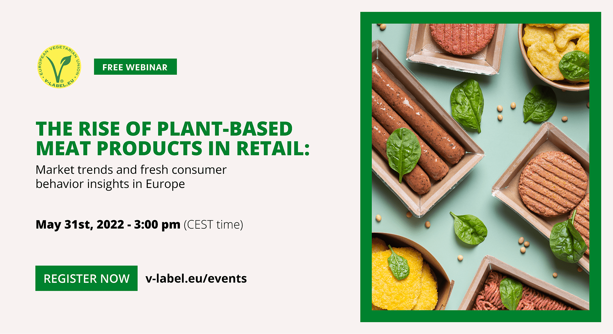 kamp Perseus Robe The Rise Of Plant-Based Meat Products In Retail: Market Trends And Fresh  Consumer Behavior Insights In Europe - V-Label
