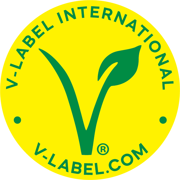 Logotyp för V-LABEL INTERNATIONAL