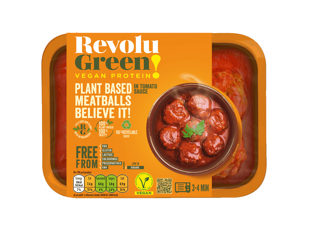 Revolugreen plant-based product packaging