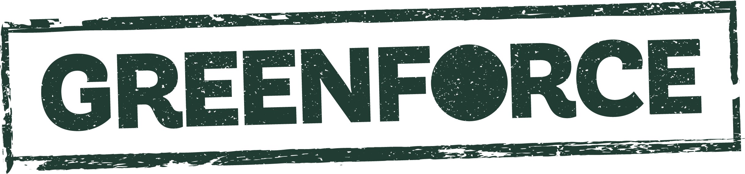 GREENFORCE Logo - Dark Green